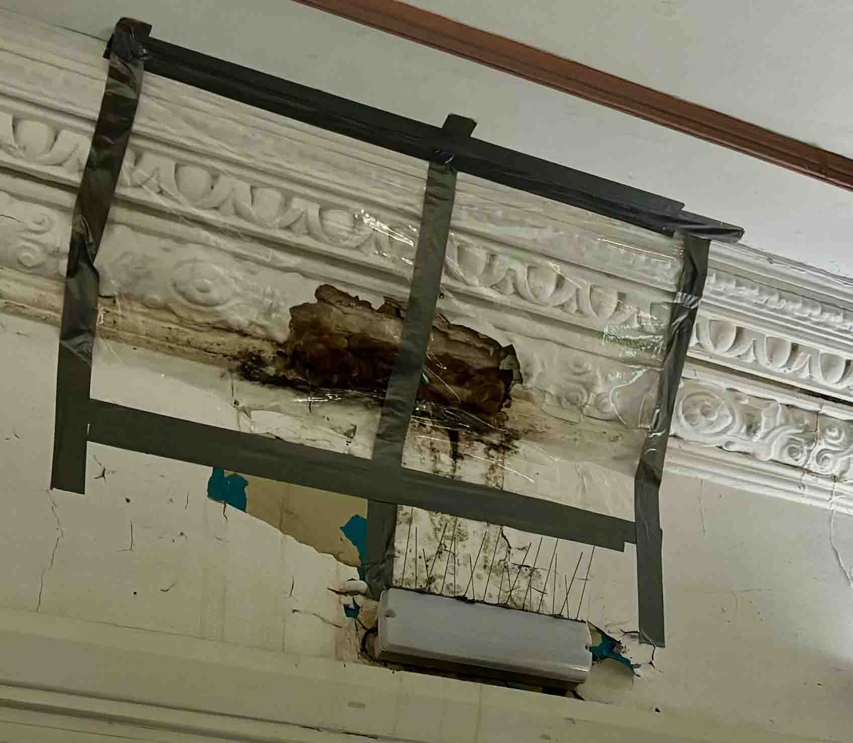 Ceiling damage